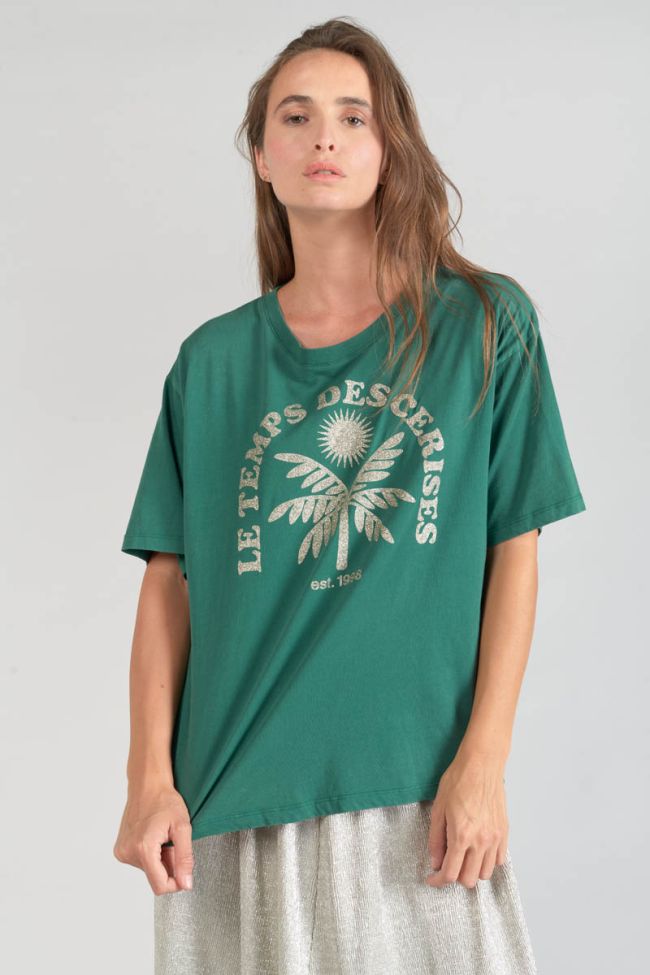 T-shirt Cassio vert sapin