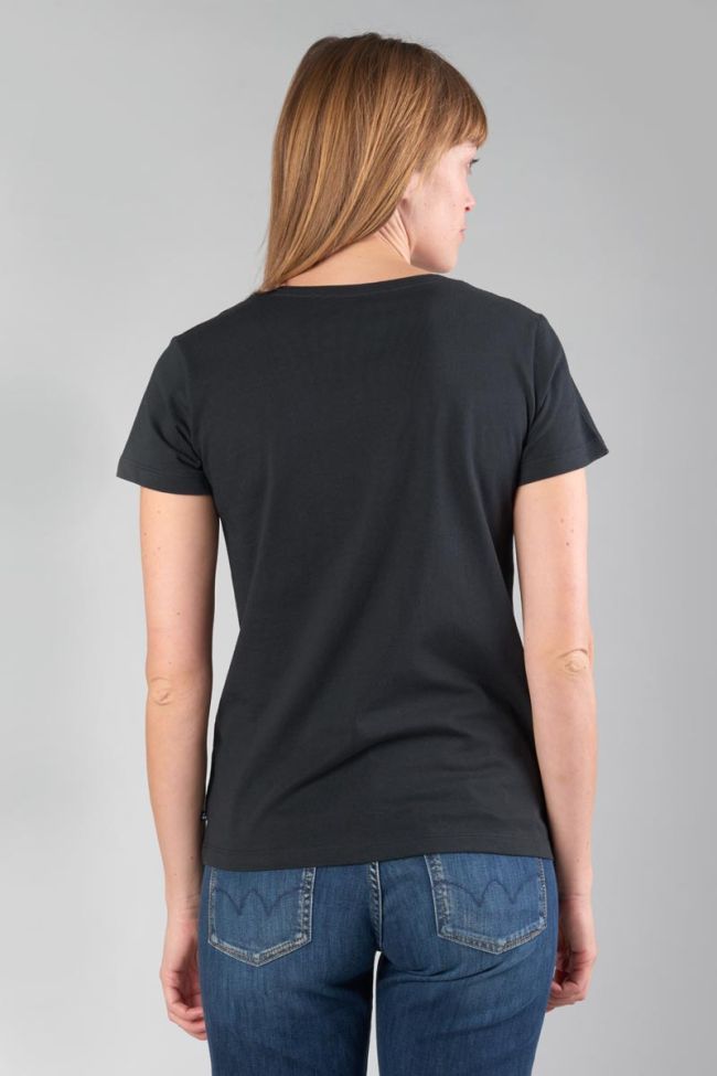 T-shirt Gracy noir imprimé