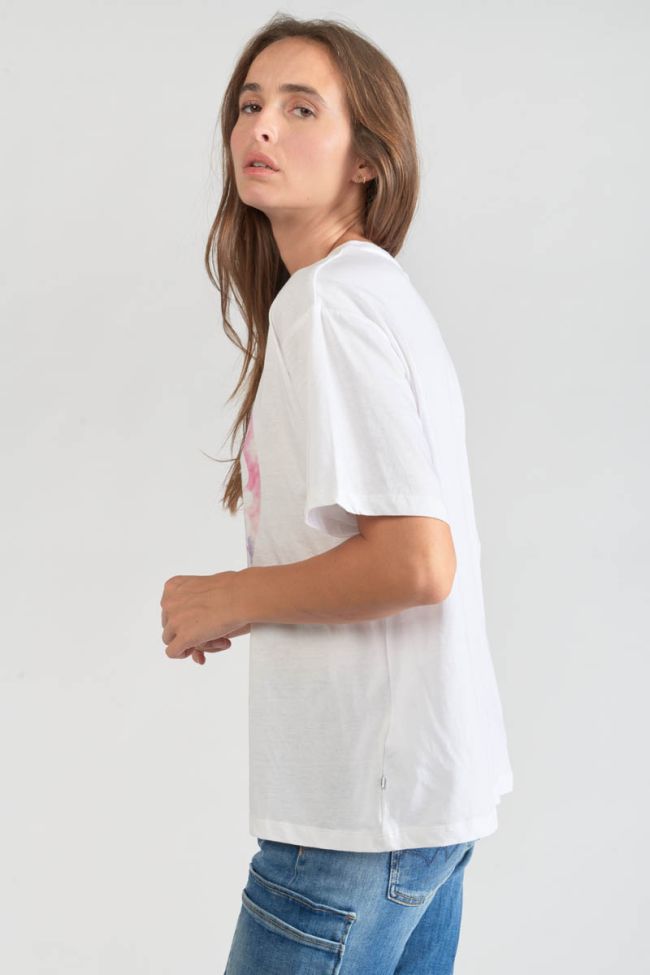 Printed white Moona t-shirt