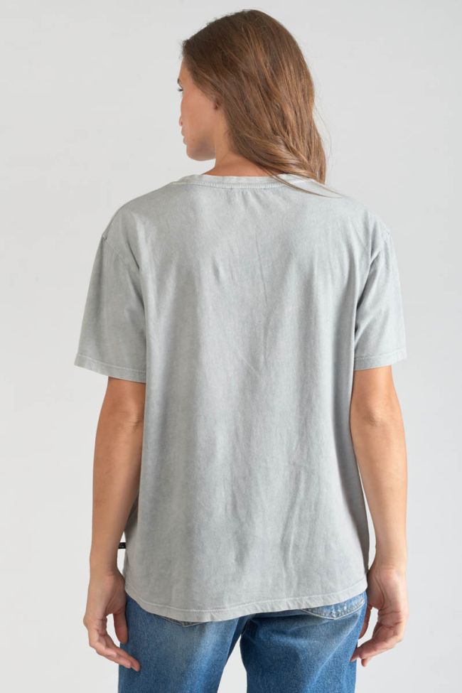 Nixon light grey faded t-shirt