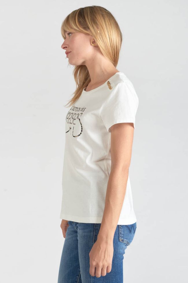 Printed white Savana t-shirt
