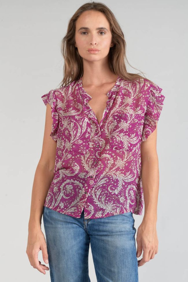 Clover paisley print Suri blouse