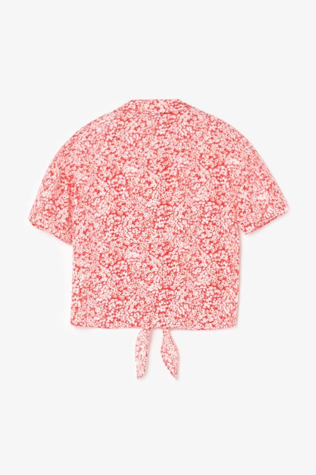 Red floral Coxiegi top