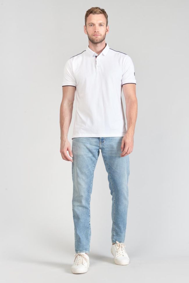 White Cotrel polo shirt
