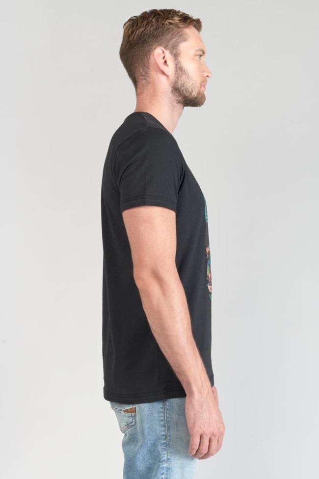 Printed black Gregor t-shirt