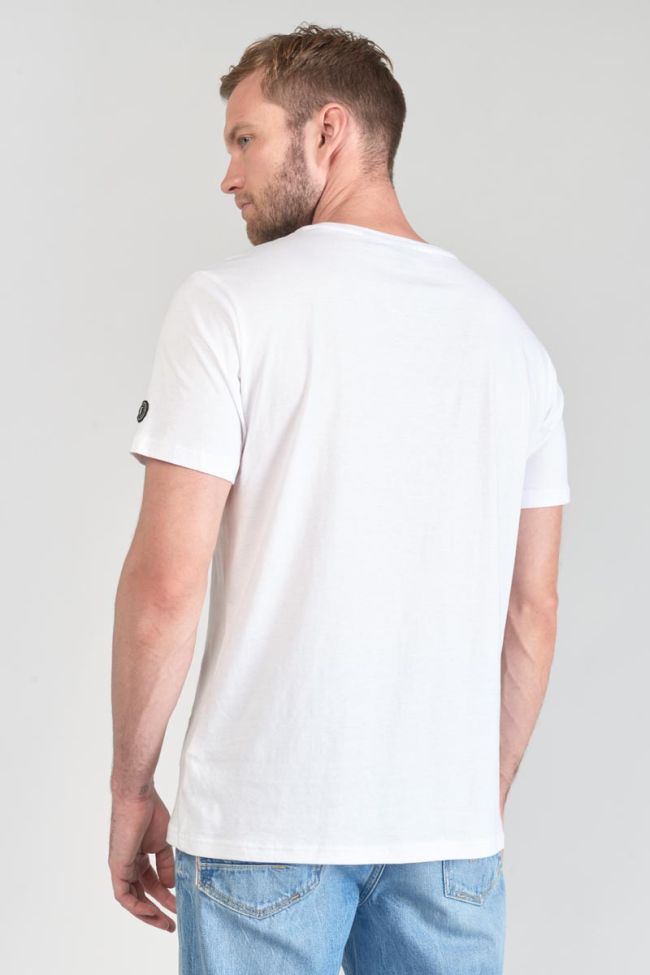 Printed white Yair t-shirt