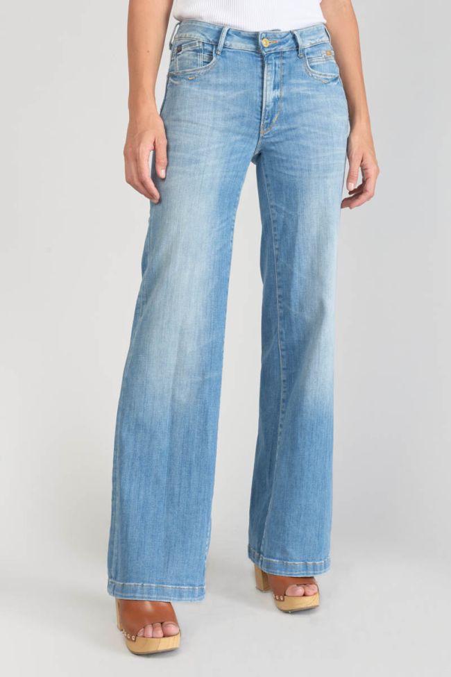 Axis pulp flare taille haute jeans bleu N°4