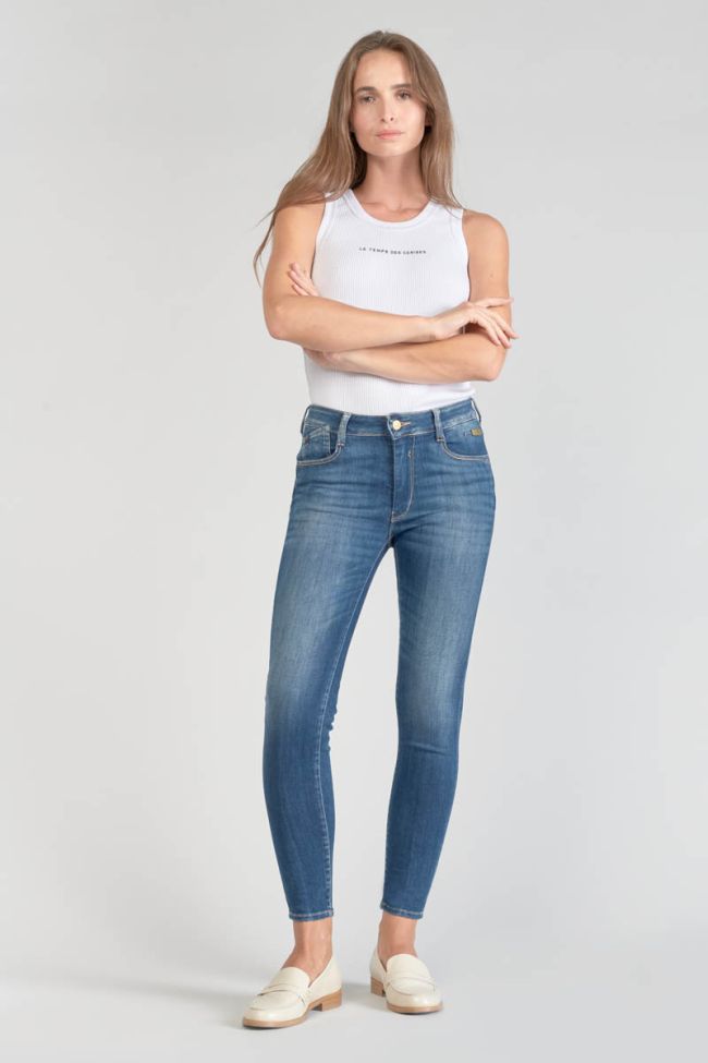 Kirr pulp slim high waist 7/8th jeans blue N°3
