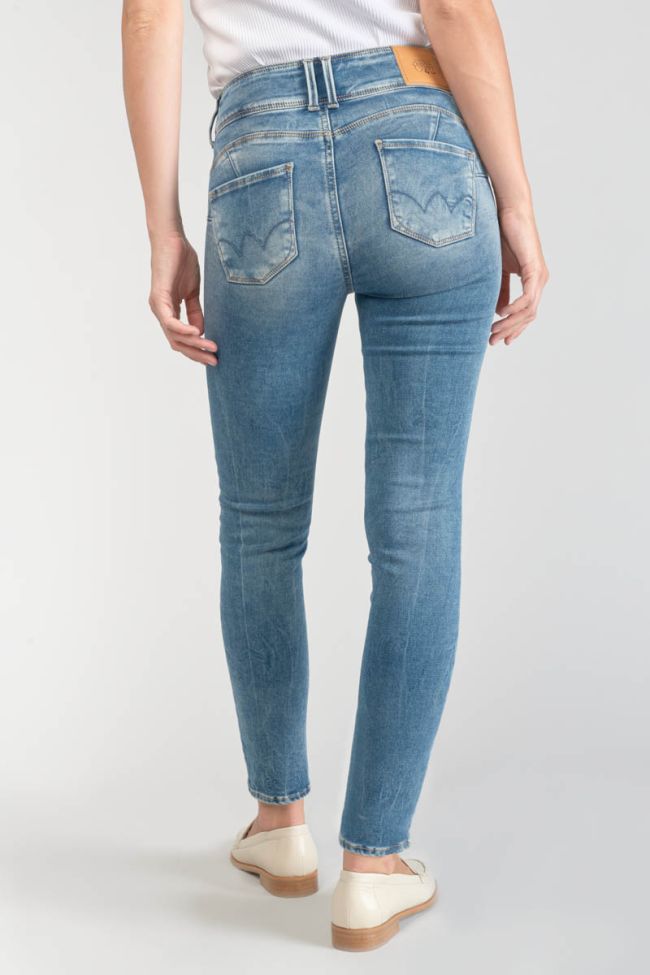 Luri ultra pulp slim high waist 7/8th jeans blue N°4
