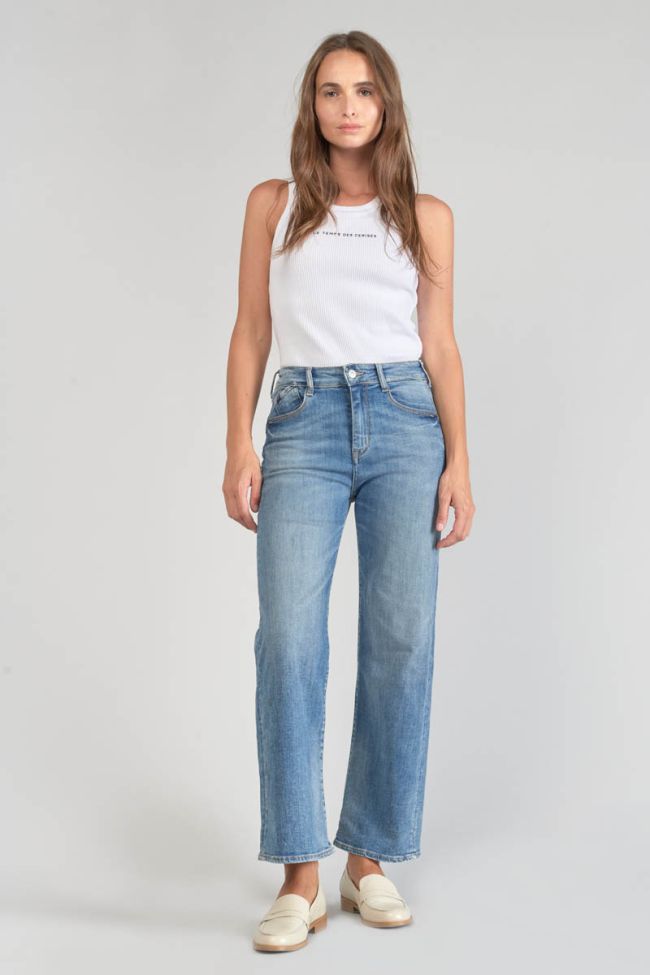 Jeans pulp regular high waist 7/8th blue N°4