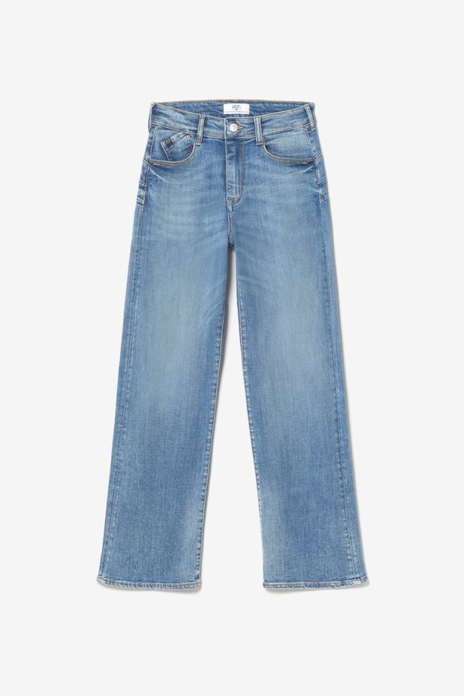 Pulp regular taille haute 7/8ème jeans bleu N°4
