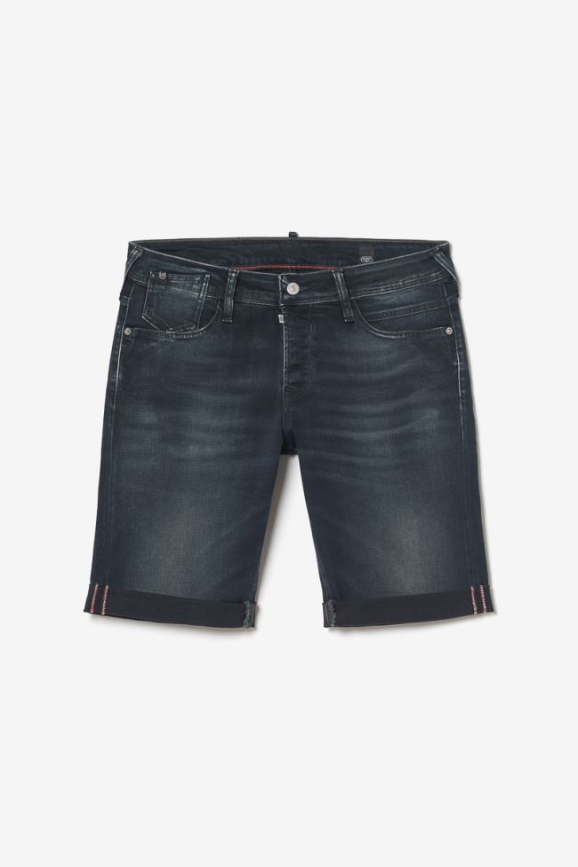 Blue-black denim Laredo Bermuda shorts