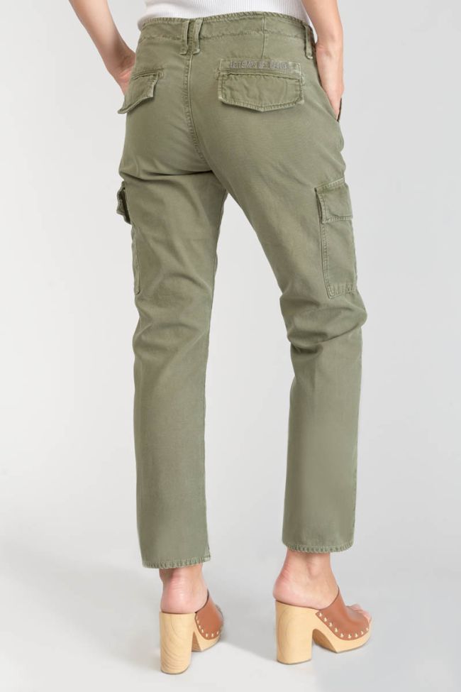 Khaki Castellas cargo trousers
