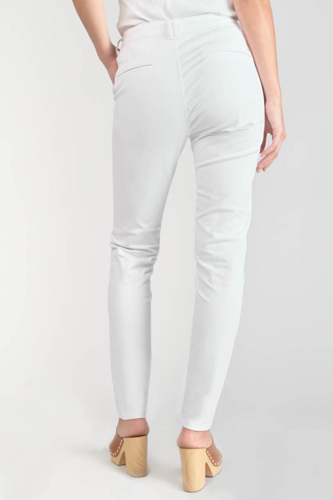 White Dyli3 chino trousers