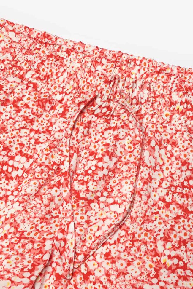 Red floral Roseigi shorts