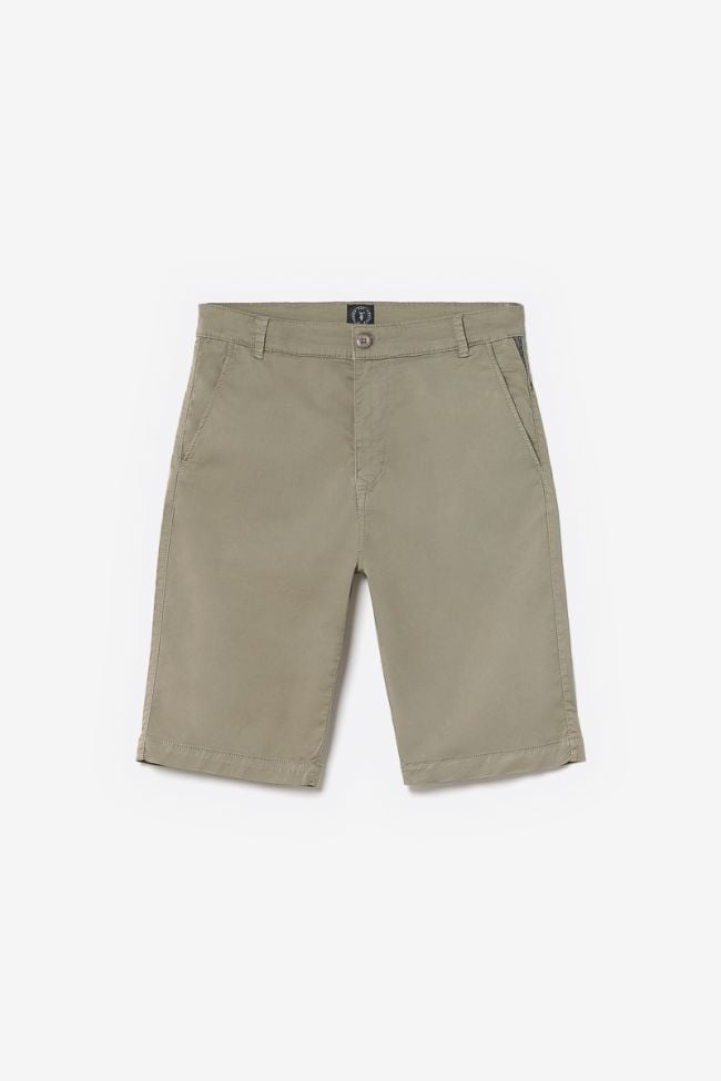 Khaki Dromel Bermuda shorts