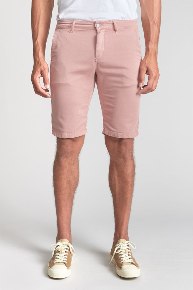 Dusty pink Jogg Swoop chino Bermuda shorts