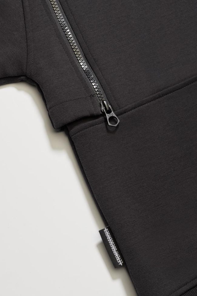 Black Gabybo zip-up jacket