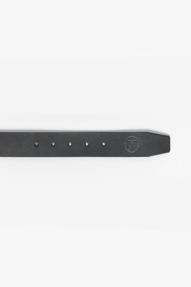 Black leather Coral belt