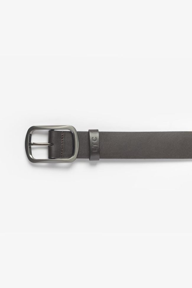 Brown leather Onis belt