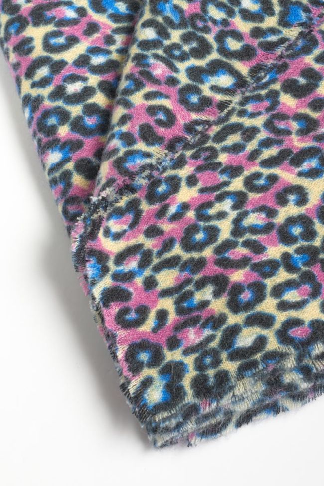 Leopard print Anita scarf