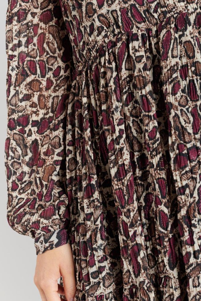 Snakeskin print Mihabel dress