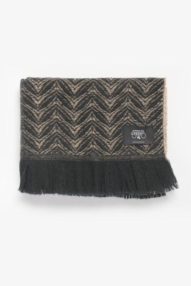 Black Pesaro scarf