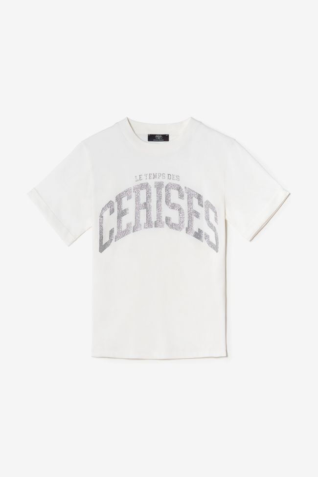 Printed cream Claudegi t-shirt