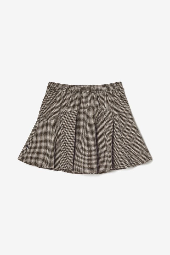 Houndstooth check Feligi short skirt