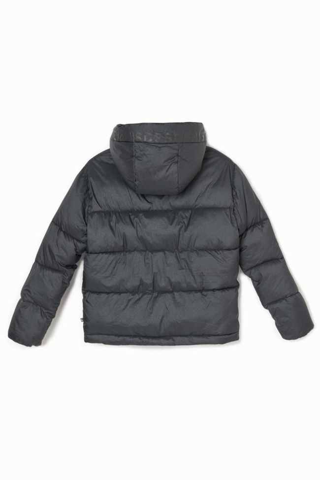 Black glitter Lerinagi down jacket