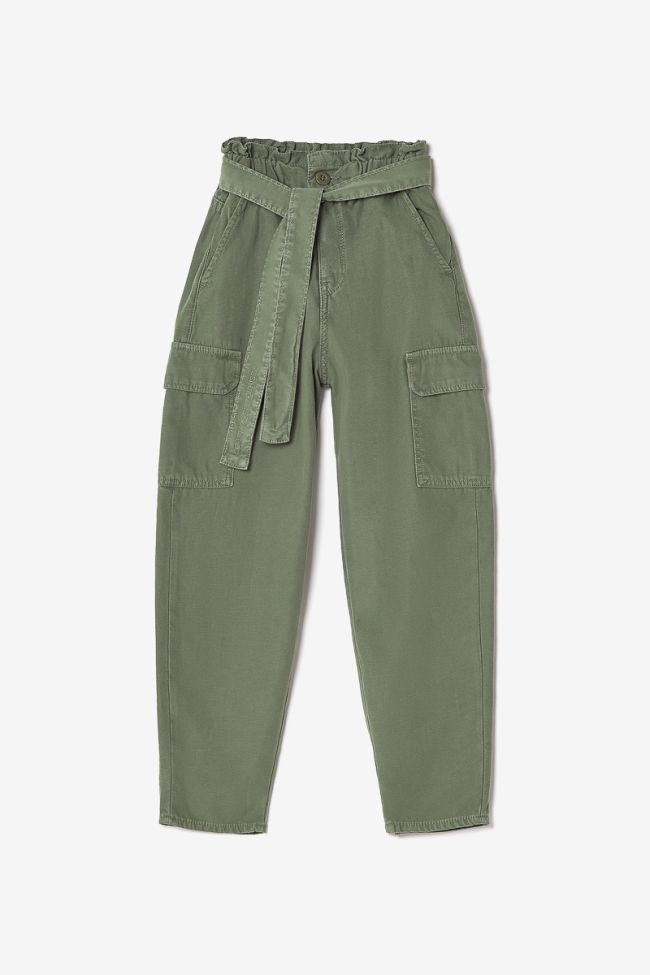 Khaki Mila cargo trousers