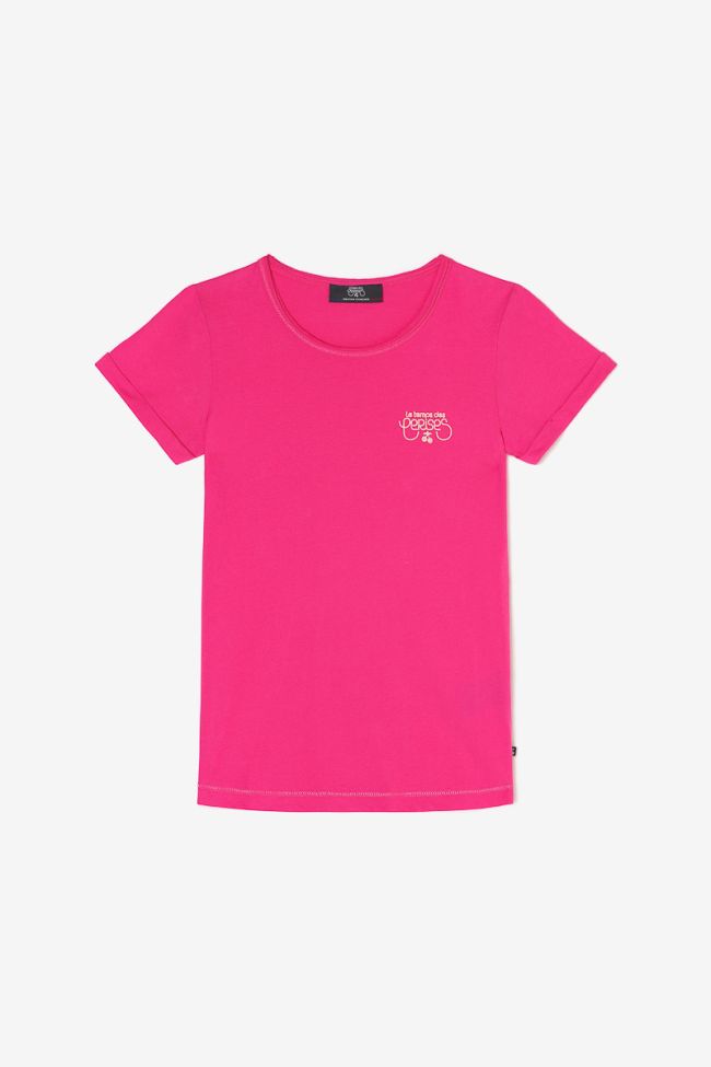 T-shirt Smalltragi rose fushia