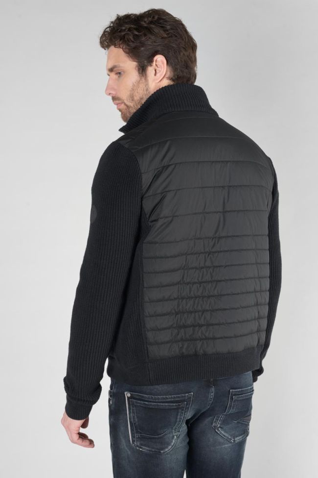 Black dual fabric Briva jacket