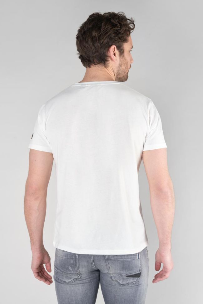 Printed white Cram t-shirt
