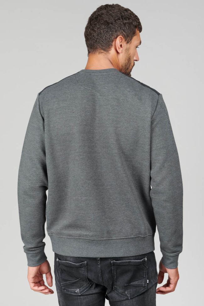Grey marl Zebra sweatshirt