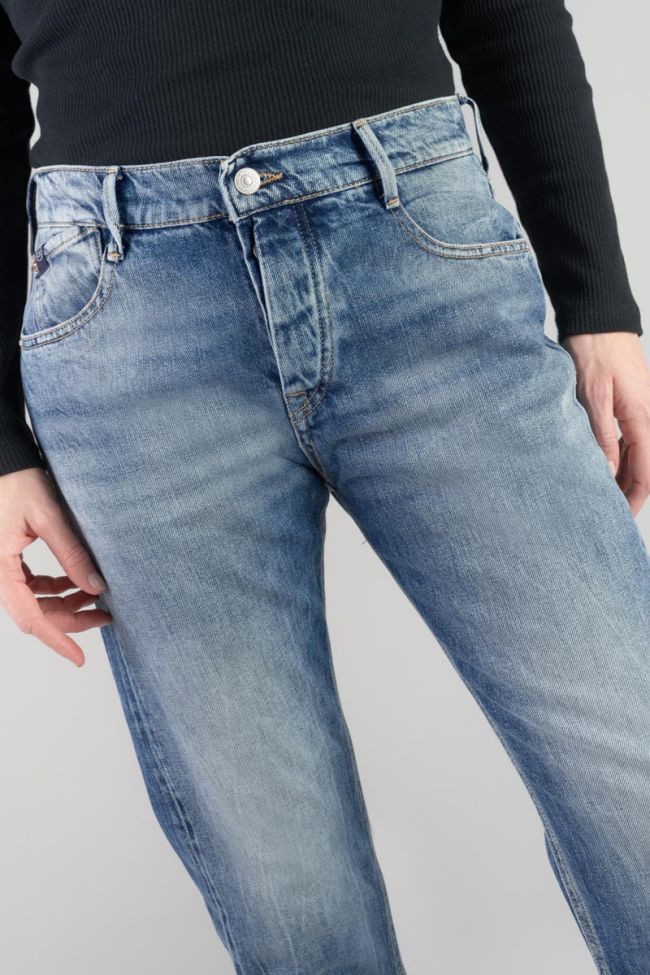 Basic 400/20 mom high waist 7/8th jeans blue N°4