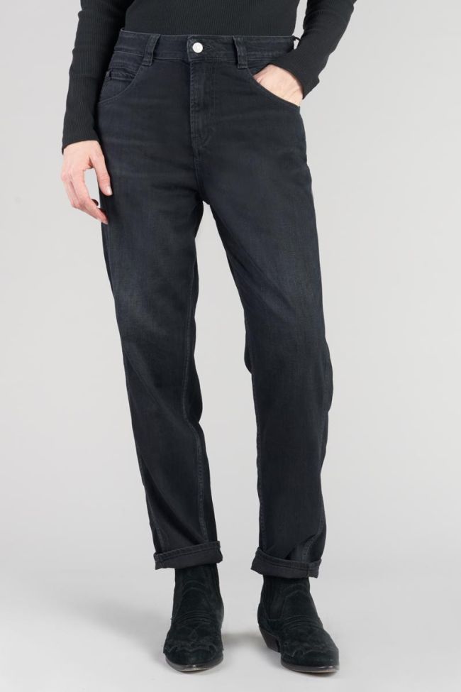 Basic 400/60 girlfriend high waist jeans blue-black N°1
