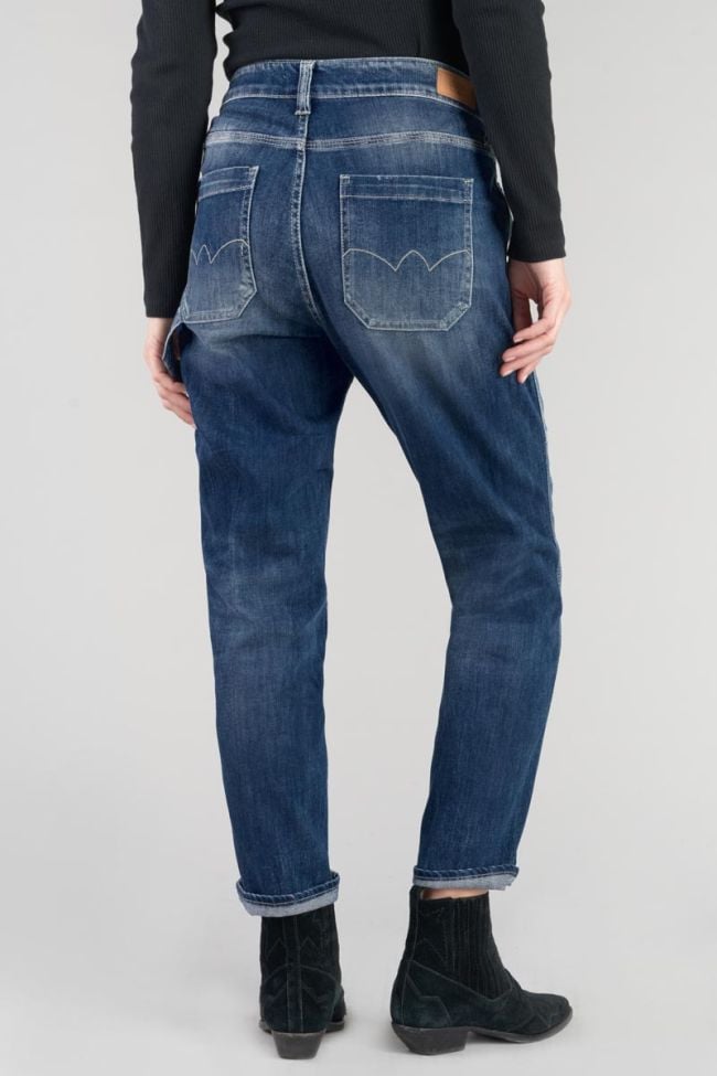 Union 400/60 girlfriend high waist jeans destroy blue N°3