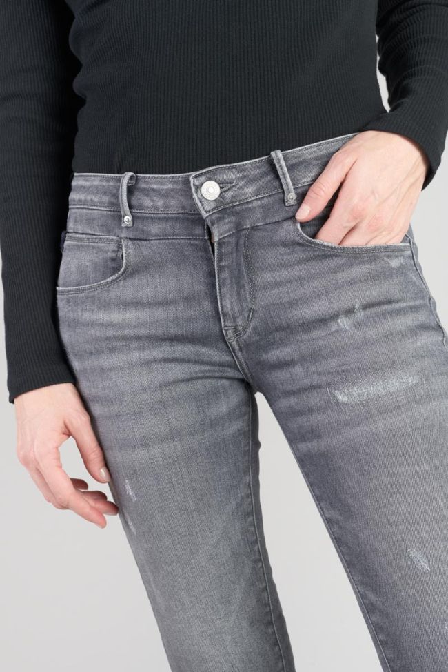 Eylau power skinny 7/8th jeans destroy grey N°2
