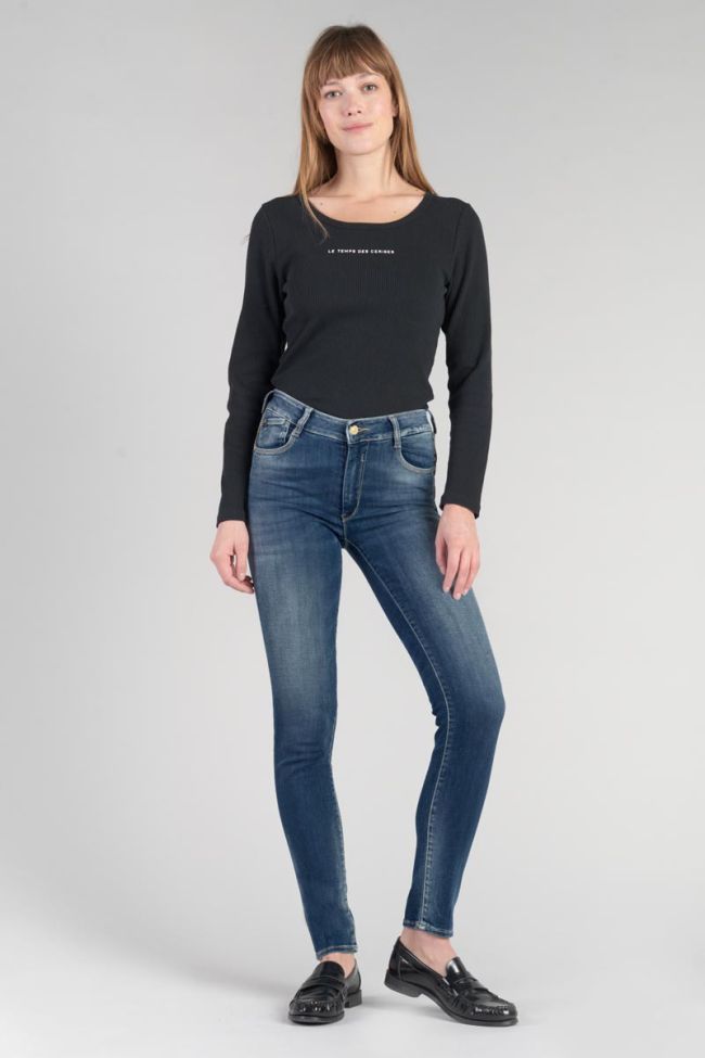 Menars pulp slim high waist jeans blue N°3