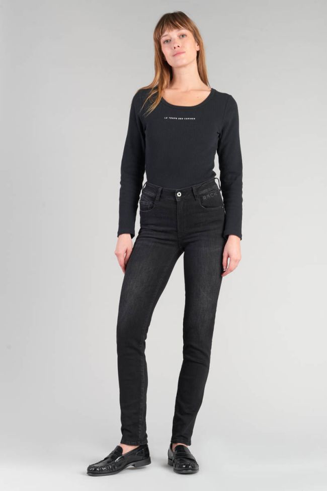 Rock pulp slim high waist jeans black N°1