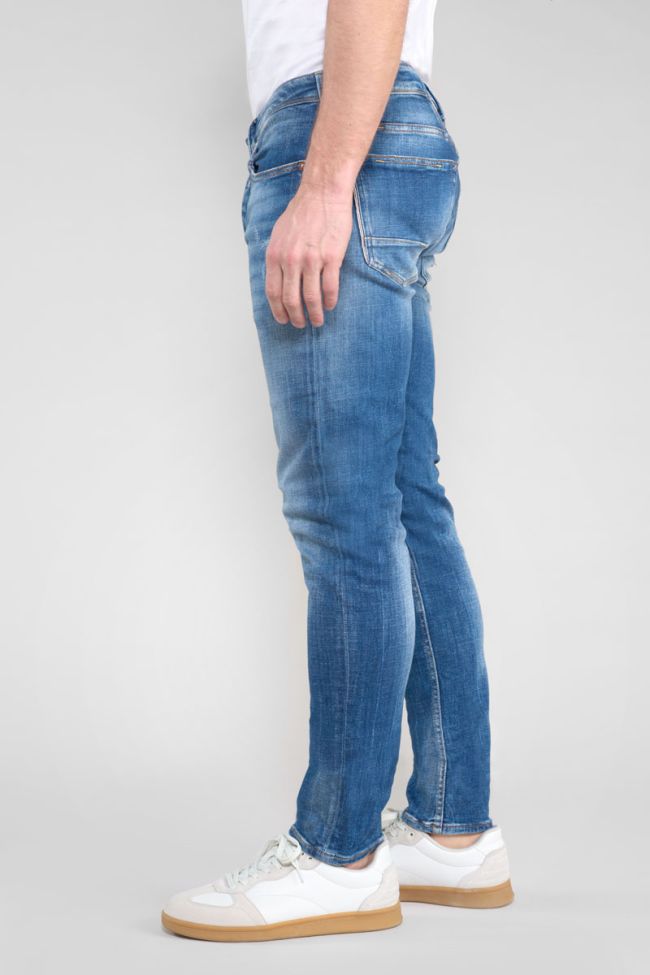 Basic 600/17 adjusted jeans destroy bleu N°3