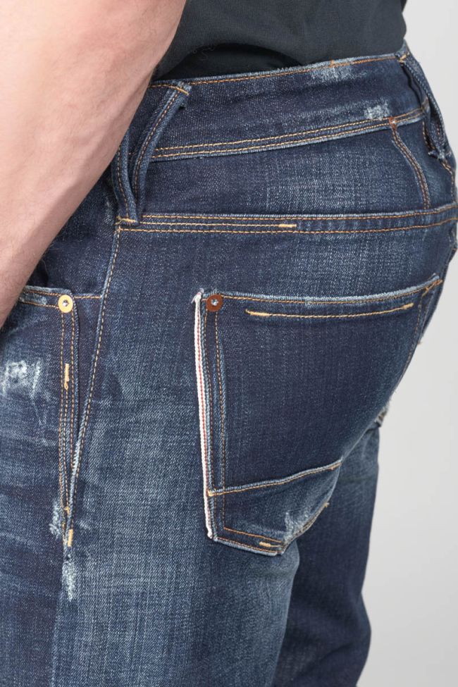 Basic 600/17 adjusted jeans destroy blue N°1