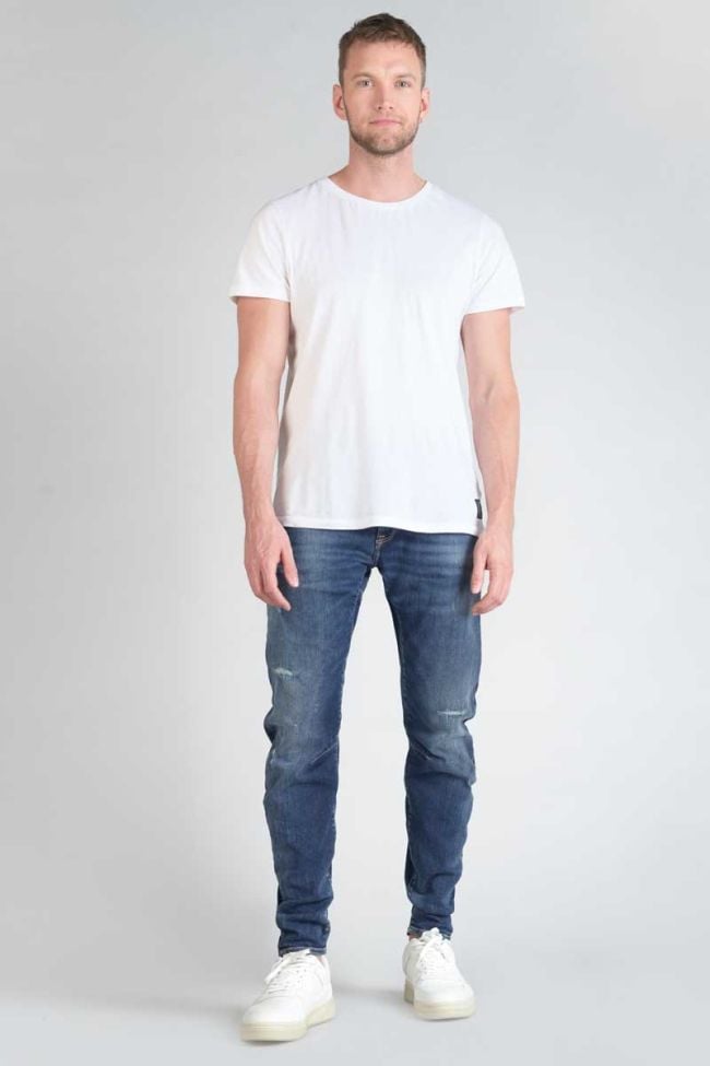 Auteuil 900/03 tapered twisted jeans destroy blue N°3