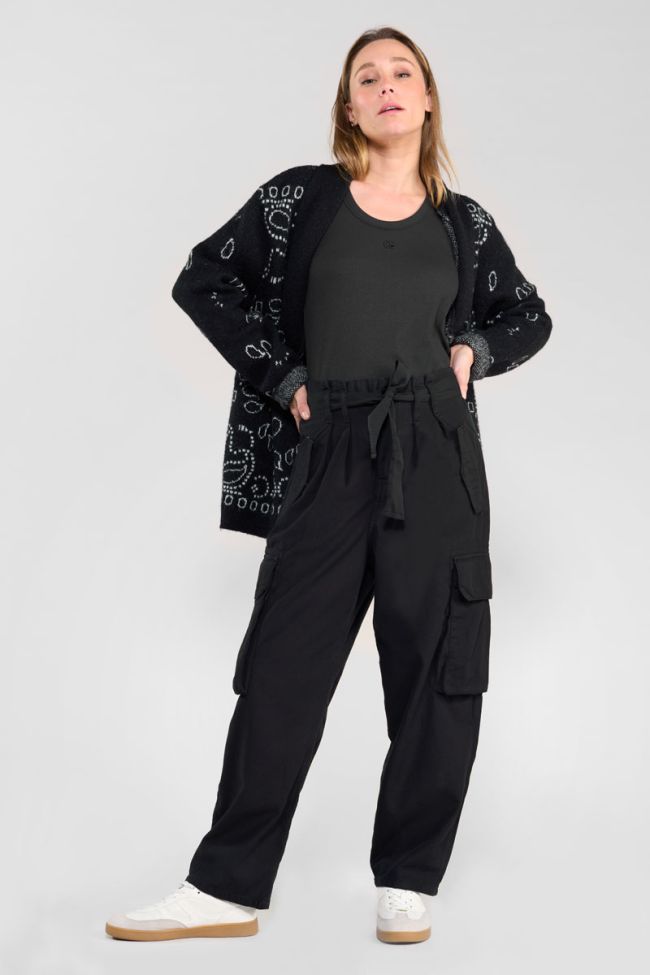 Black Ambroise baggy trousers