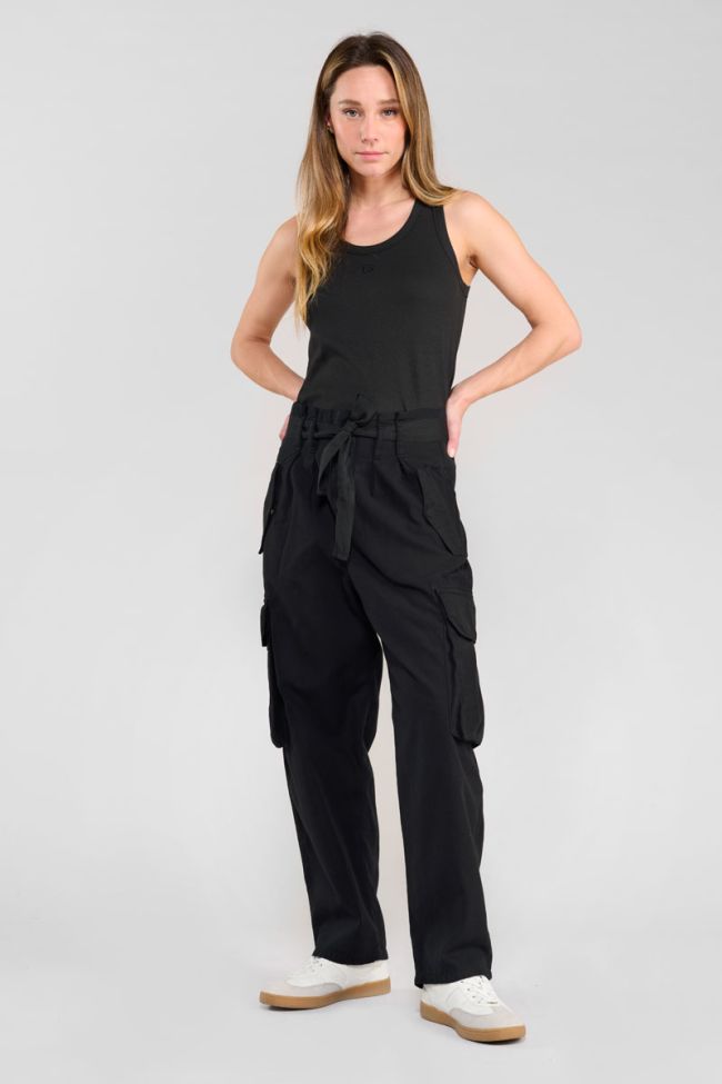 Black Ambroise baggy trousers