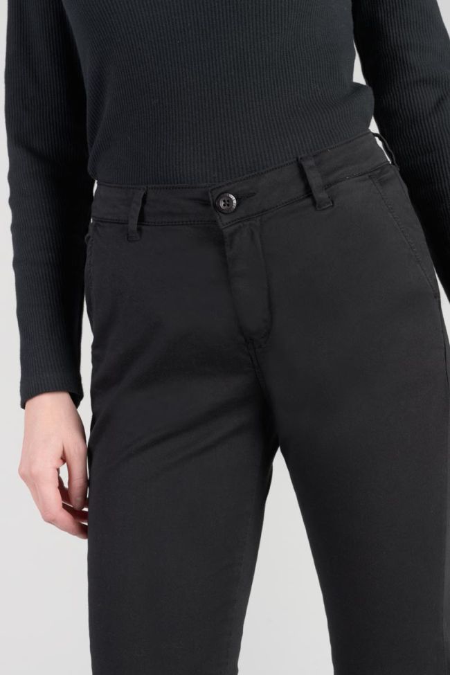 Black Dyli4 chino trousers