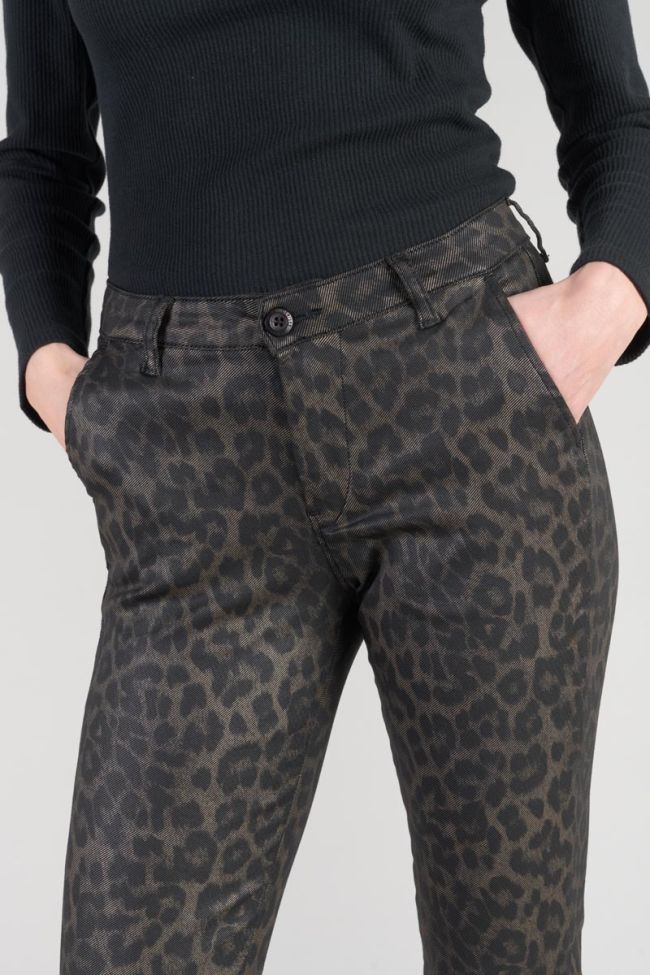 Leopard print Flexy trousers