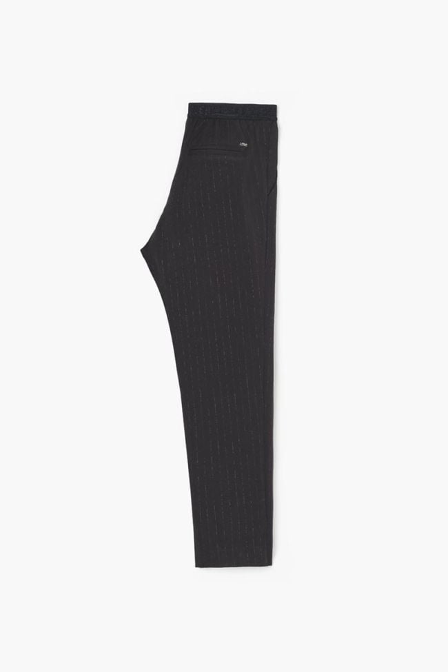 Pantalon Liviagi noir à rayures