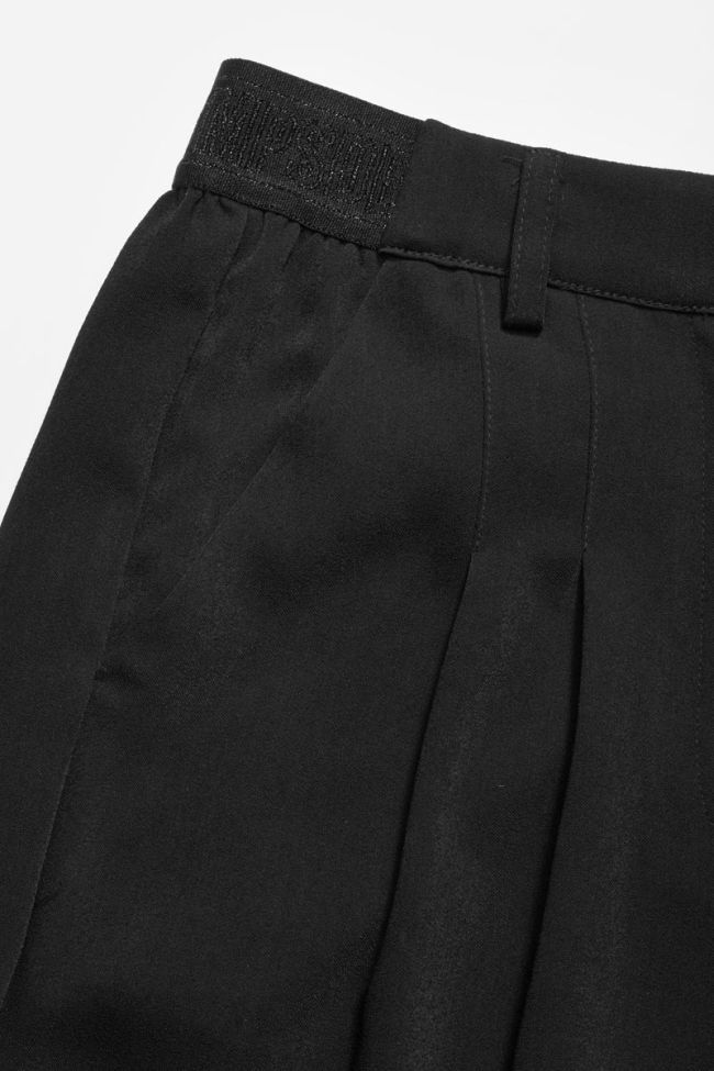 Black Rellgi wide-leg trousers